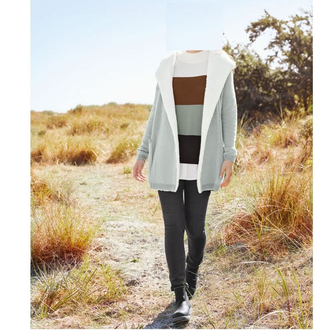 شلوار جین زنانه اسمارا مدل اسکینی فیت کد 14138822 -  - 5