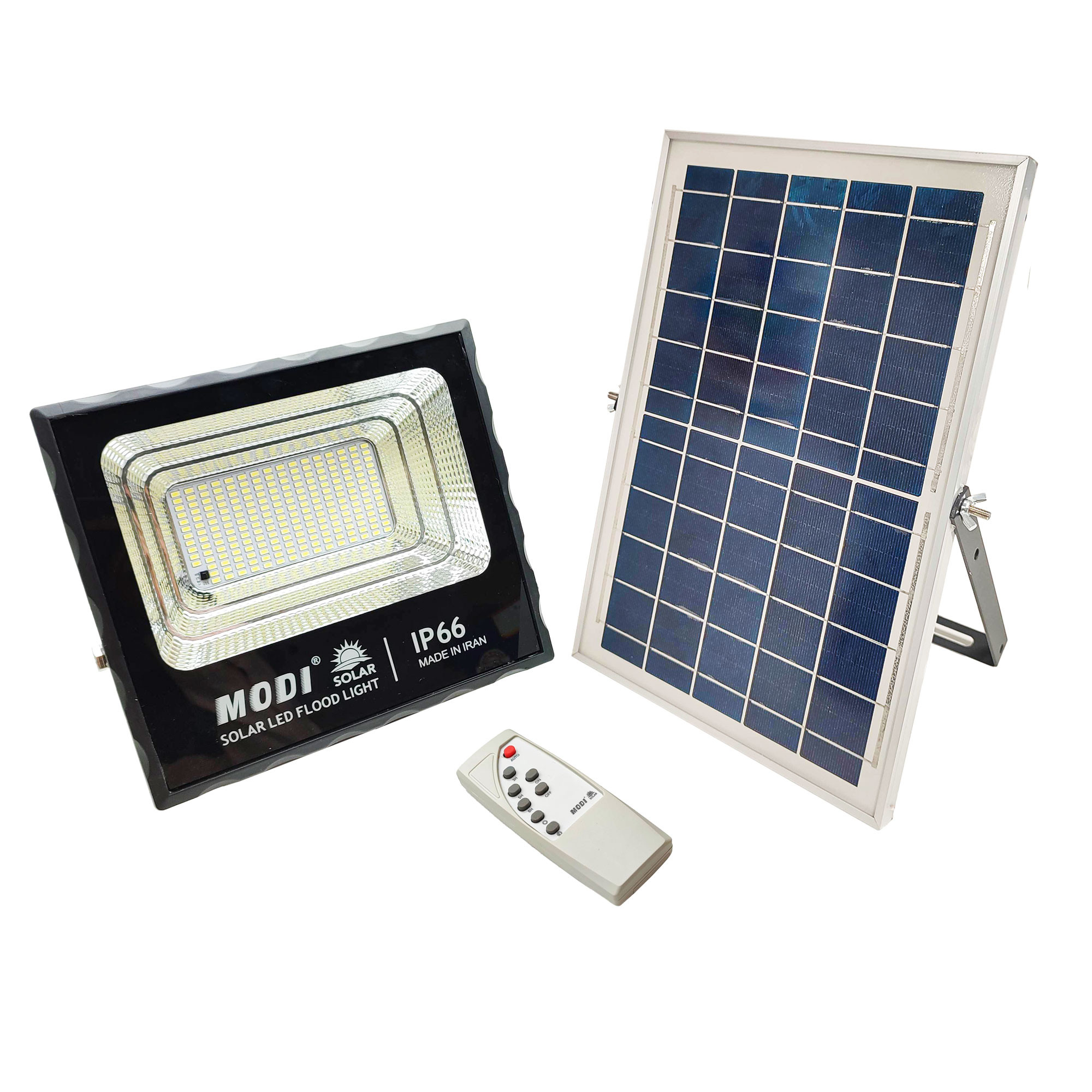 پروژکتور خورشیدی مودی مدل سولار کد IR-MD72100 ظرفیت 100 وات پروژکتور خورشیدی مودی مدل سولار کد IR-MD72100 ظرفیت 100 وات