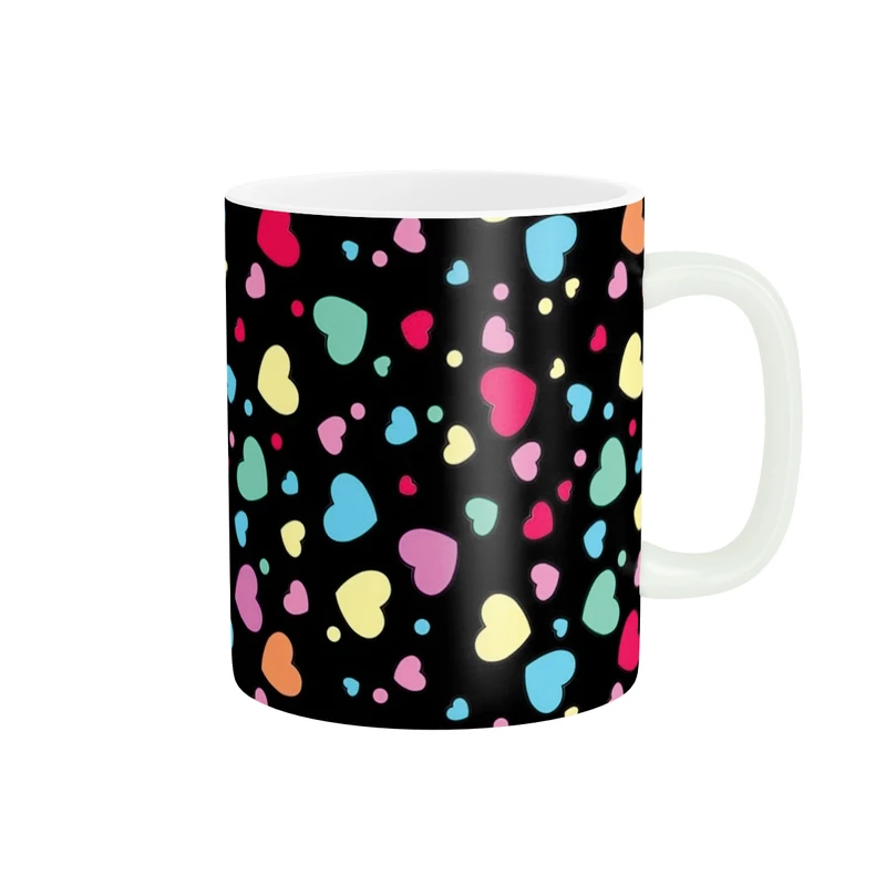 ماگ پاد آفرین مدل قلبی کد DKC967