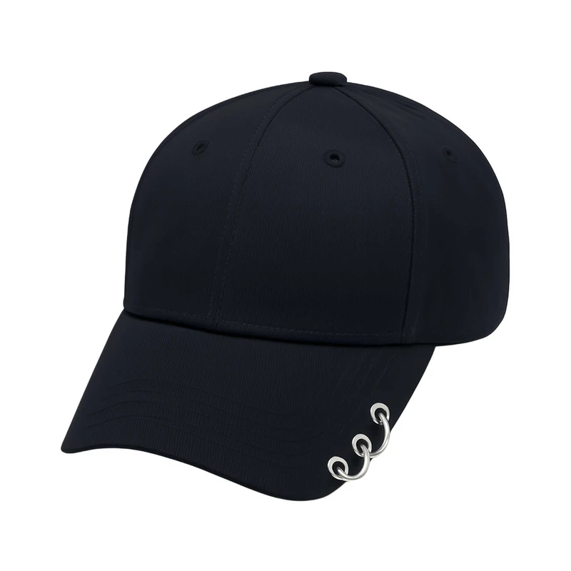 کلاه کپ مدل کتان پرسینگ دار