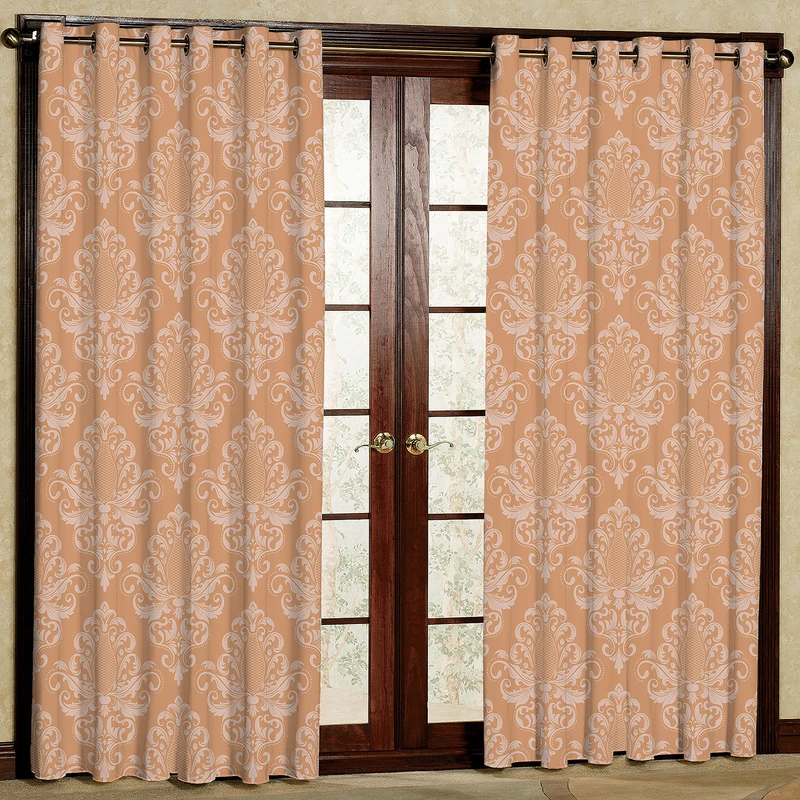 پرده مدل مخمل پانچی کد 183 سایز 140x280 سانتی متر