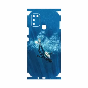 MAHOOT Scuba-Diving-FullSkin Cover Sticker for Infinix Hot 10 Play