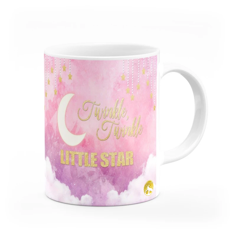 ماگ هومرو طرح انیمیشن ستاره های دوقلو کوچولو دخترونه فانتزی مدل MG4185