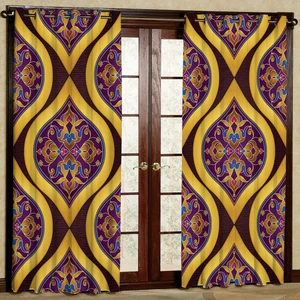 پرده مدل هازان پانچی کد 1256 سایز 140x200 سانتی متر