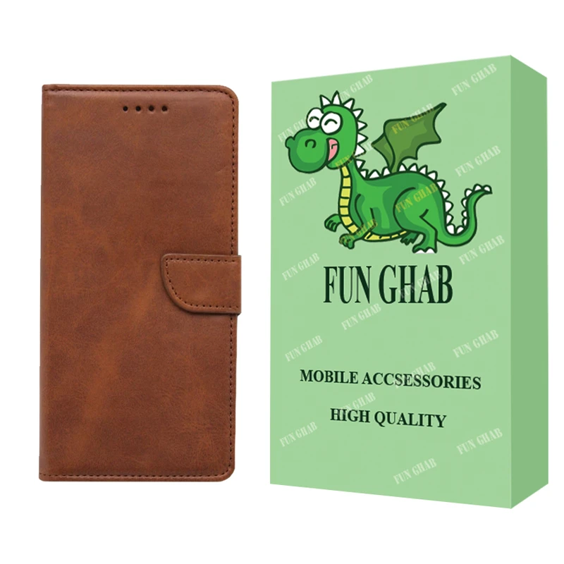 کیف کلاسوری فان قاب مدل چرمی طرح CUT مناسب برای گوشی موبایل سامسونگ Galaxy J5 Prime