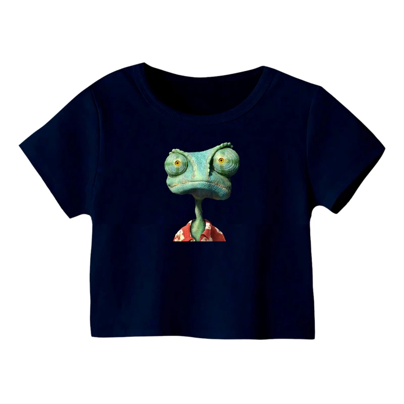 کراپ‌ تی‌شرت آستین کوتاه زنانه مدل