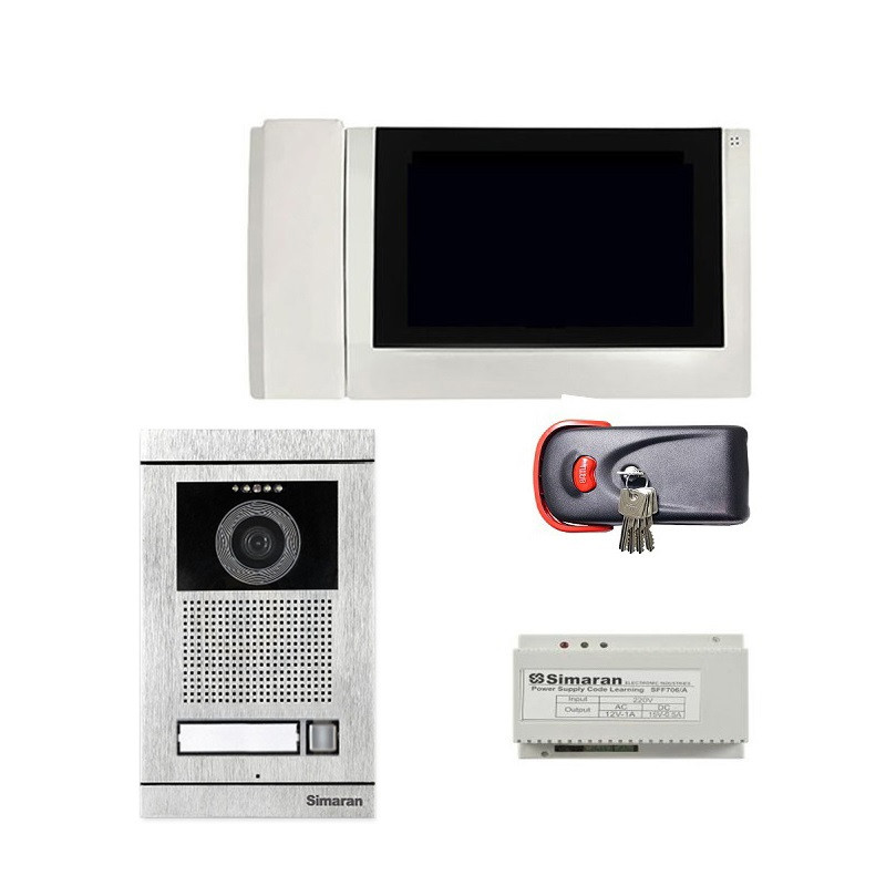 مجموعه دربازکن سیماران مدل 78M100 WiFi - VFBC1 - 1093 مجموعه 4 عددی مجموعه دربازکن سیماران مدل 78M100 WiFi - VFBC1 - 1093 مجموعه 4 عددی