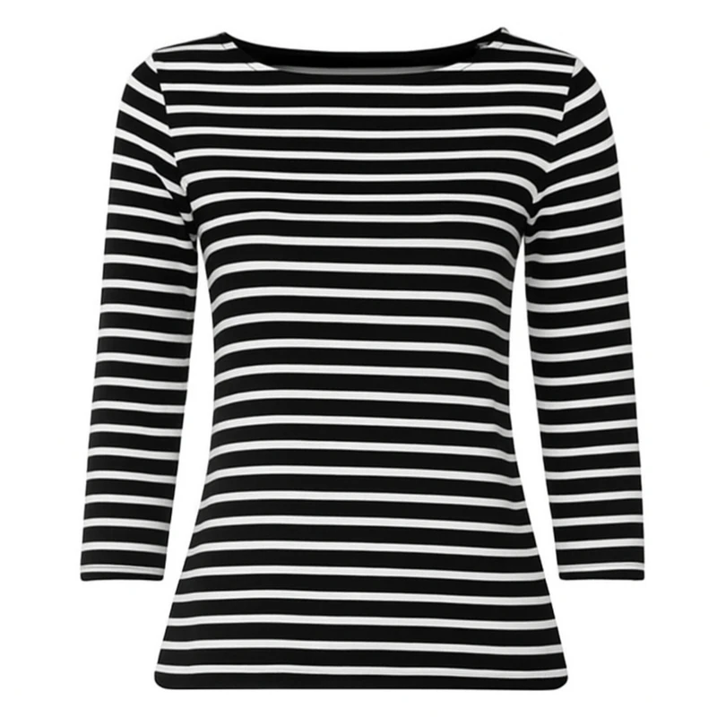 تی شرت آستین سه ربع زنانه اسمارا مدل S4444