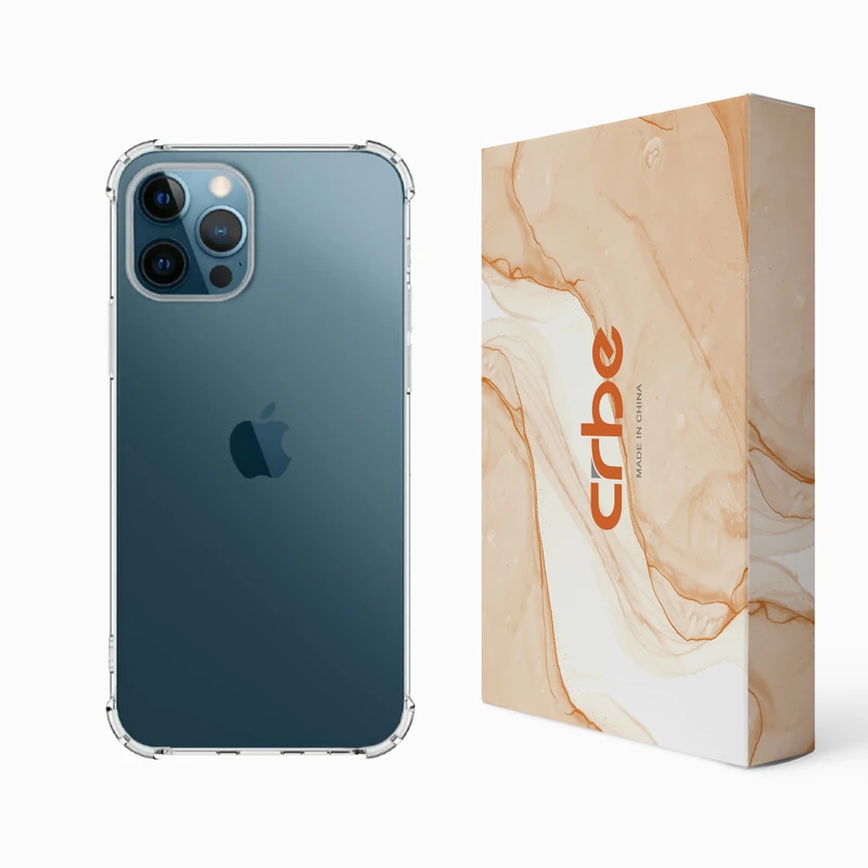 کاور کربی مدل TRANSPARENT کپسول دار مناسب برای گوشی موبایل اپل IPHONE 12PRO MAX