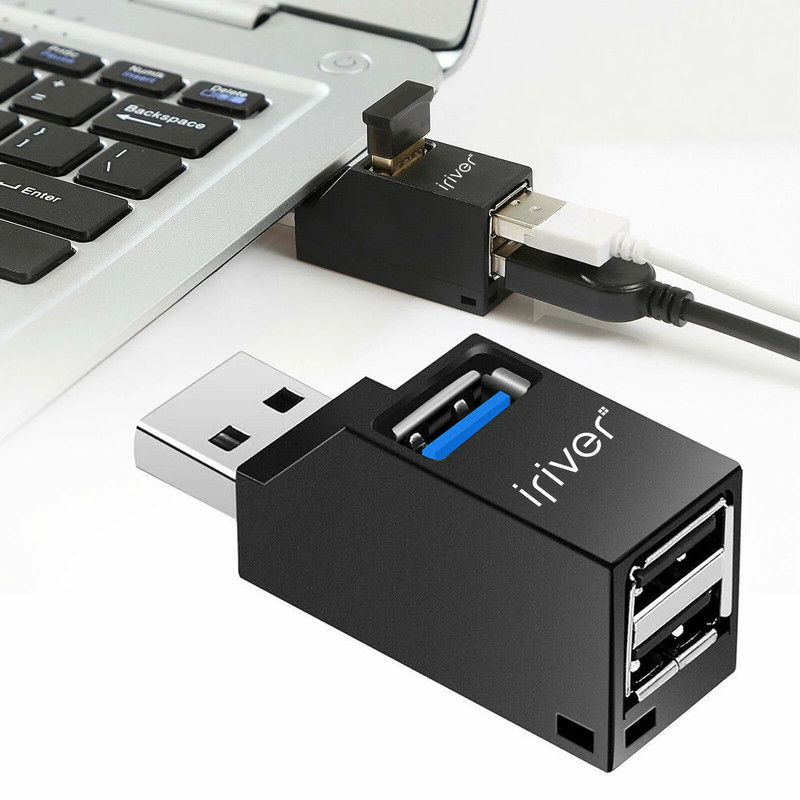 هاب 3 پورت USB3.0 آی ریور مدل Tiny Pro