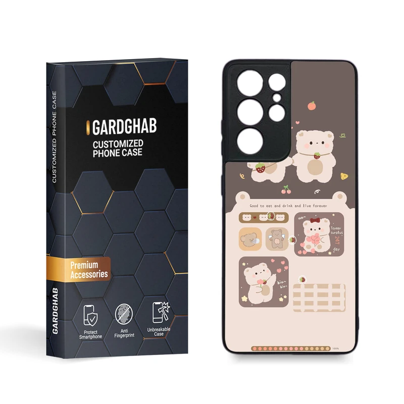 کاور گارد قاب مدل دخترانه مناسب برای گوشی موبایل سامسونگ Galaxy S21 Ultra