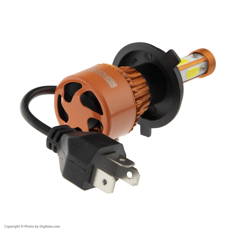 لامپ هدلایت خودرو لی تک مدل H4 بسته دو عددی