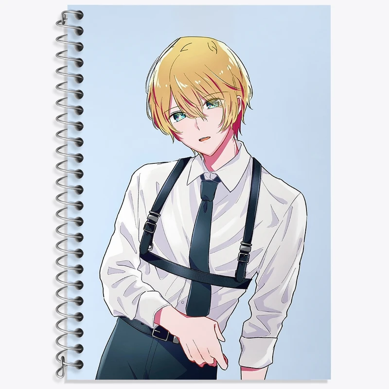 دفتر لغت 50 برگ خندالو طرح آکوا انیمه اوشی نو کو کد 31207