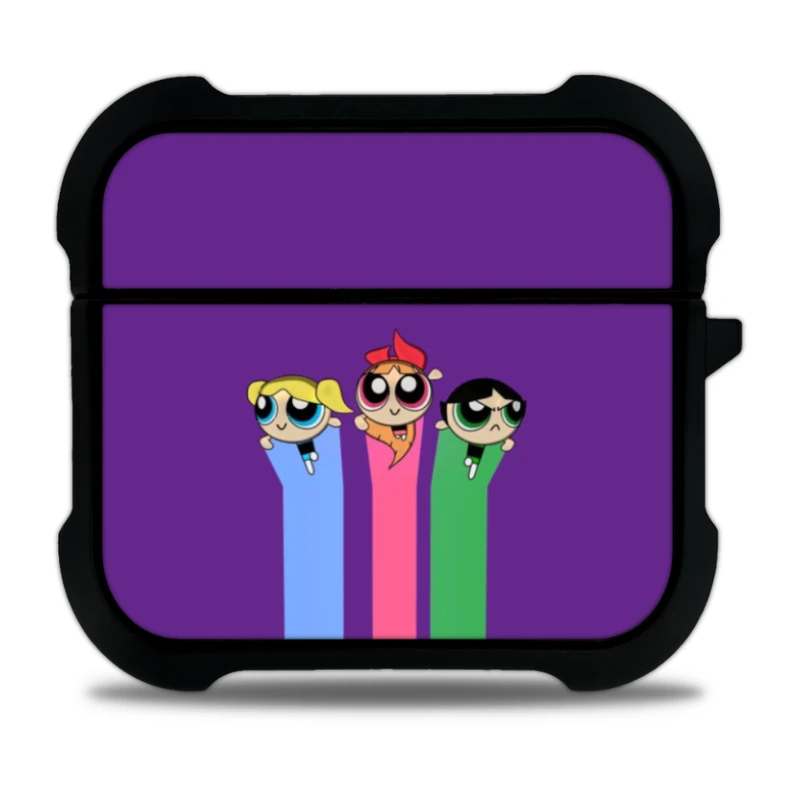 کاور آکام مدل AAP3CASHW-POWERPUFF GIRLS13  مناسب برای کیس اپل ایرپاد 3