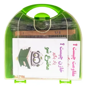 رنج کامل خازن و مقاومت الکتریکی مدل 5-5 Nimankit بسته 455 عددی