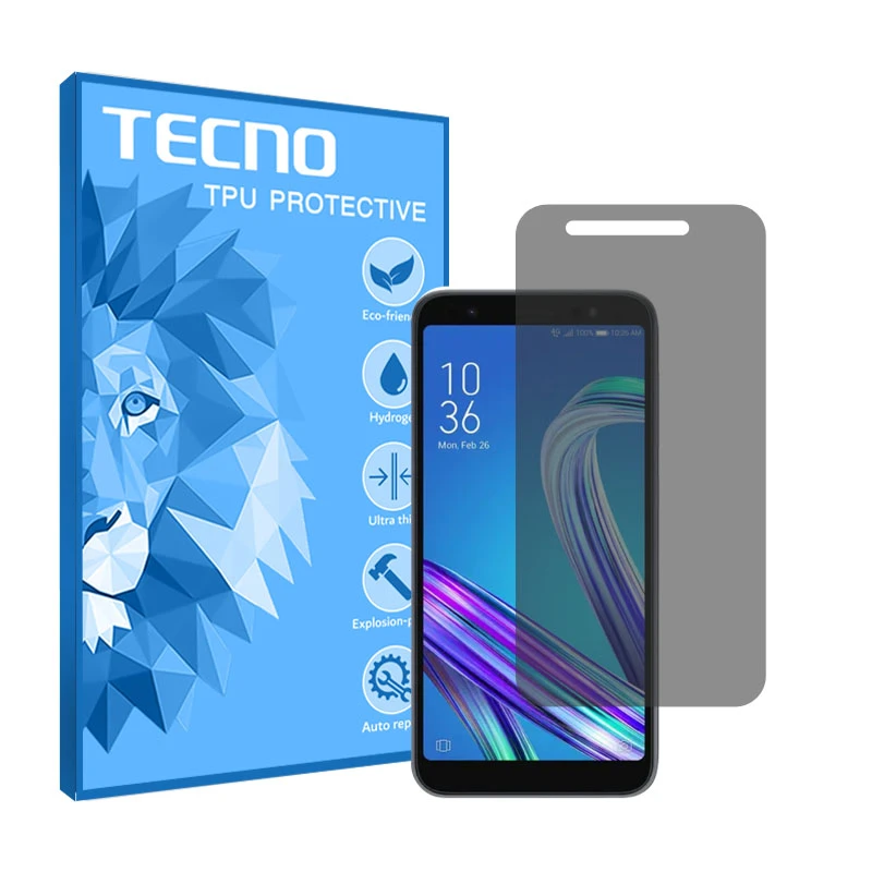 محافظ صفحه نمایش حریم شخصی تکنو مدل Resistant مناسب برای گوشی موبایل ایسوس ZenFone Live (L1) ZA550KL 