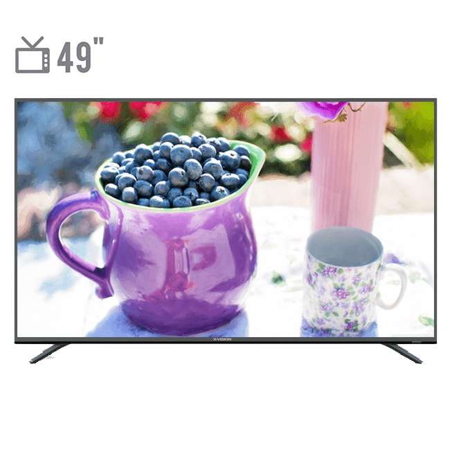 تلویزیون ال ای دی هوشمند ایکس ویژن مدل 49XTU625 سایز 49 اینچ