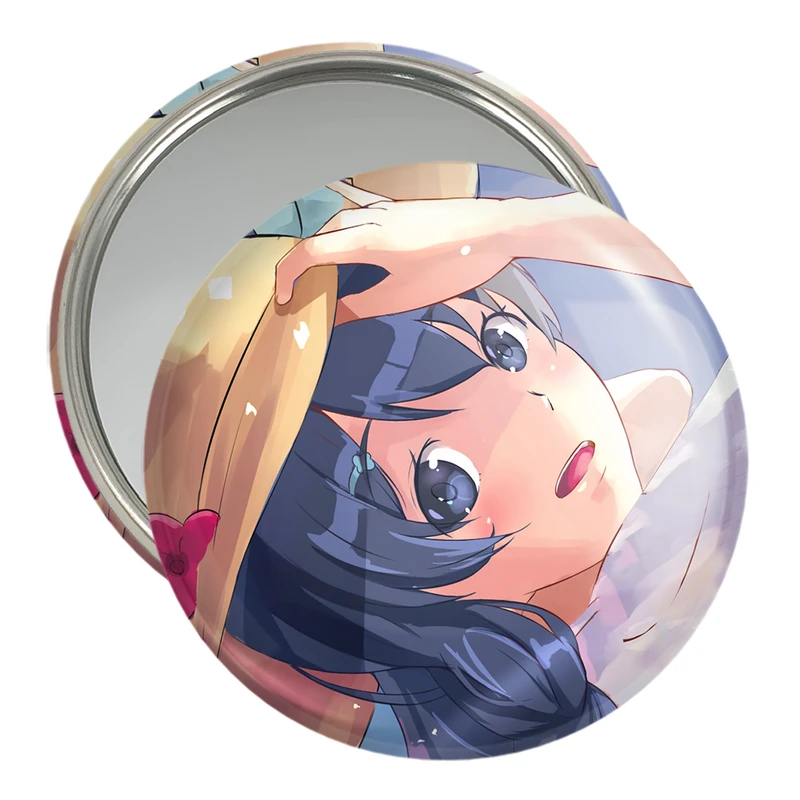 آینه جیبی خندالو مدل مگومی انیمه جنگ غذاها Food Wars  کد 17036