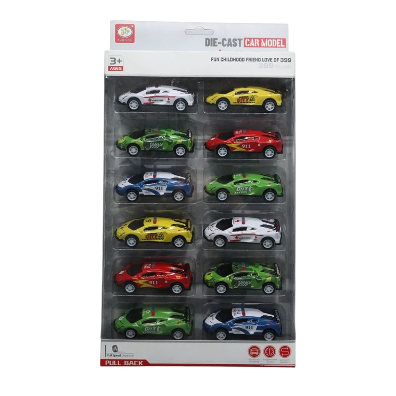 ماشین بازی برند دی کست مدل ست ماشین 12 تایی کد A170