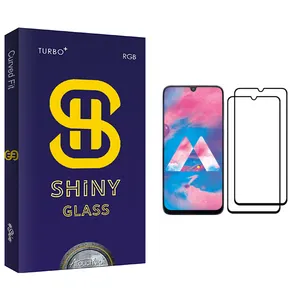 Atouchbo Shiny Glass Screen Protector For Samsung Galaxy M30 Pack Of 2