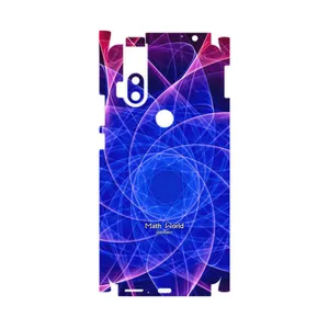 MAHOOT Mathematical Geometric Shape 9-FullSkin Cover Sticker for Motorola One Hyper