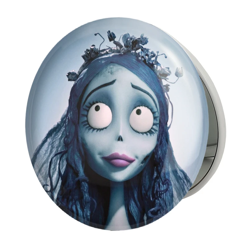 آینه جیبی خندالو طرح انیمیشن عروس مردگان مدل تاشو کد 27828 