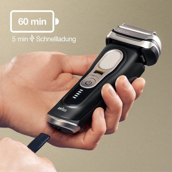 ماشین اصلاح موی صورت براون مدل 9410s 9pro Noir -  - 7