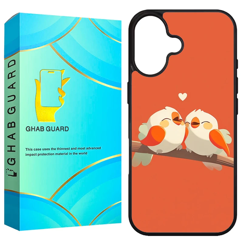 کاور قاب گارد طرح پرنده مدل G16PL مناسب برای گوشی موبایل اپل iPhone 16 Plus