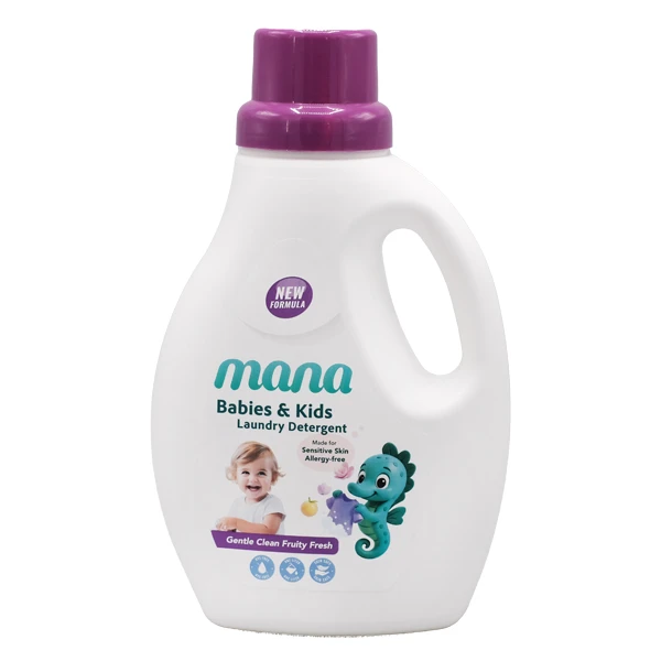 مایع لباس شویی کودک و نوزاد مانا مدل Baby & Kids حجم 1000 میلی لیتر