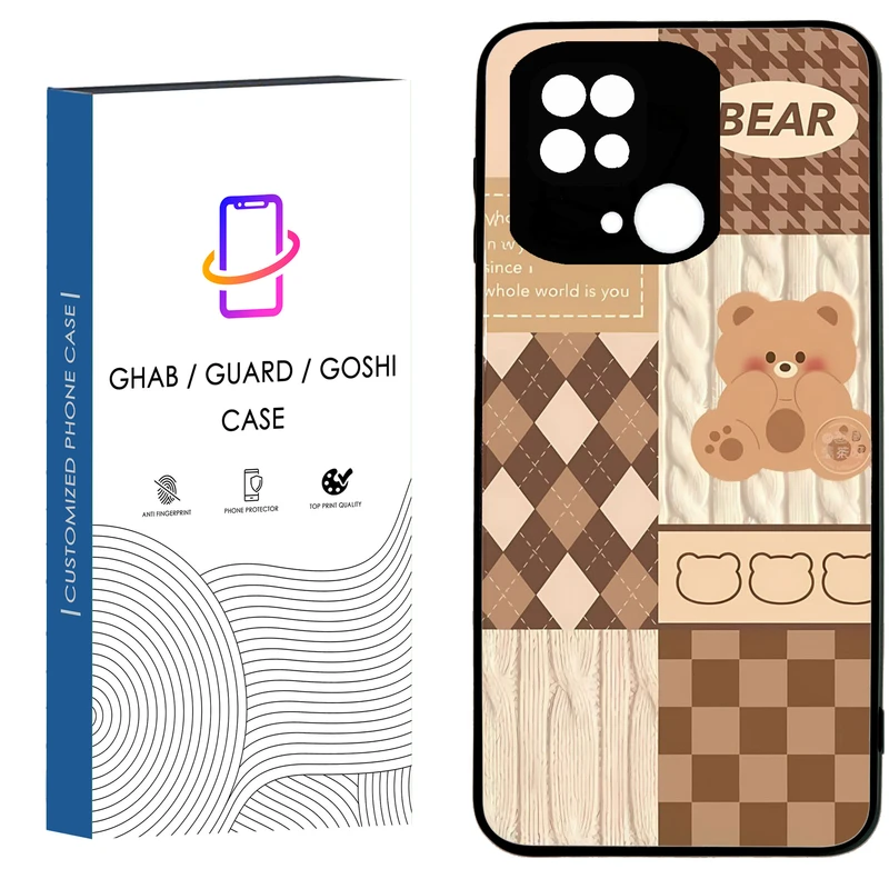 کاور قاب گارد گوشی طرح دخترانه کد 90 - TPU مناسب برای گوشی موبایل شیائومی Poco C40