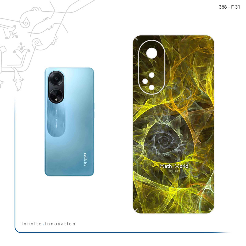 برچسب پوششی ماهوت مدل Mathematical Geometric Shape 6 مناسب برای گوشی موبایل اپو A98