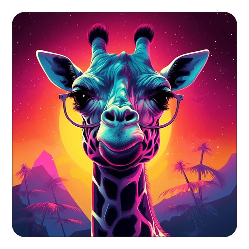 مگنت کاکتی طرح حیوانات رنگی مدل mp26120