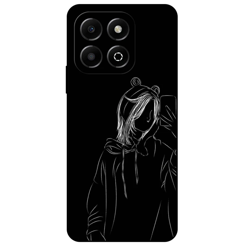 کاور مگافون طرح دخترانه مدل 1841 مناسب برای گوشی موبایل آنر X6B     