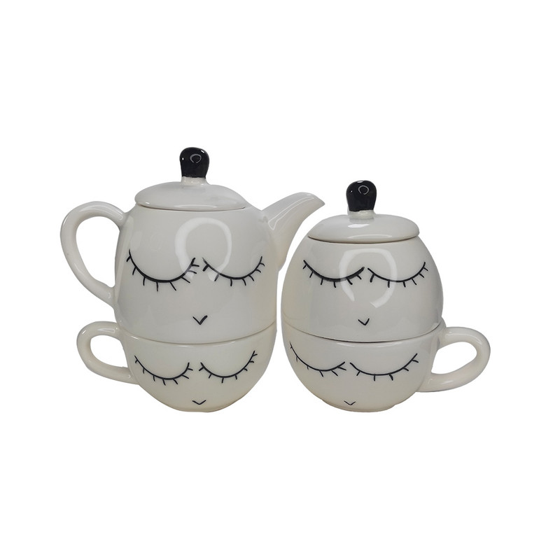 سرویس چای خوری 6 پارچه طرح پلک