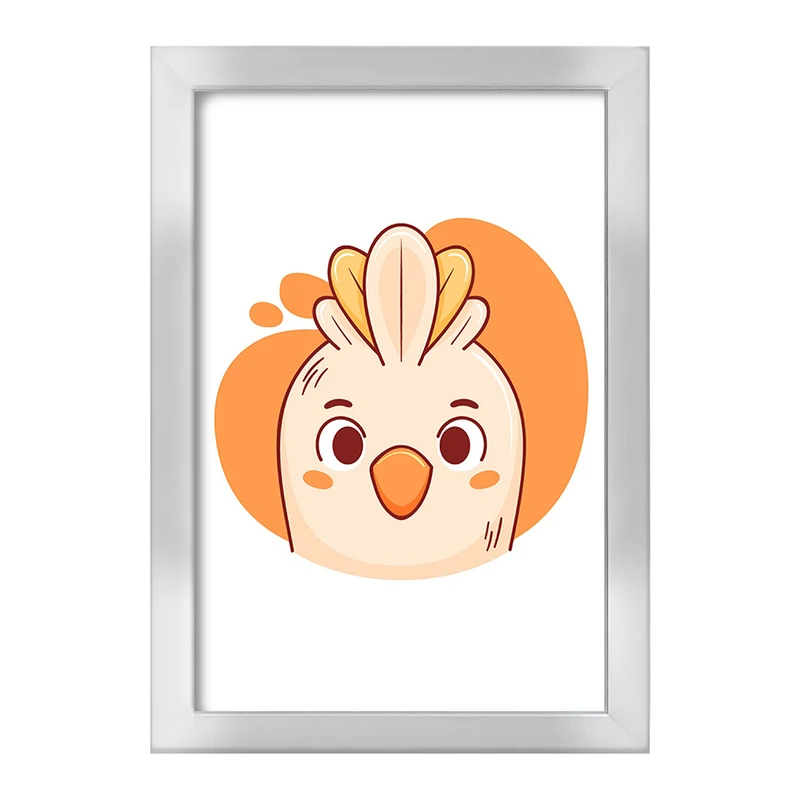 تابلو خندالو طرح جوجه حیوانات بامزه کد 37141