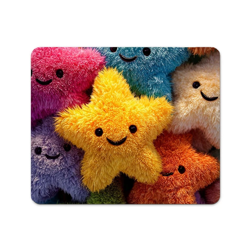 ماوس پد پاد آفرین طرح ستاره کیوت دخترانه کد 182 سایز 19*24 سانتی متر