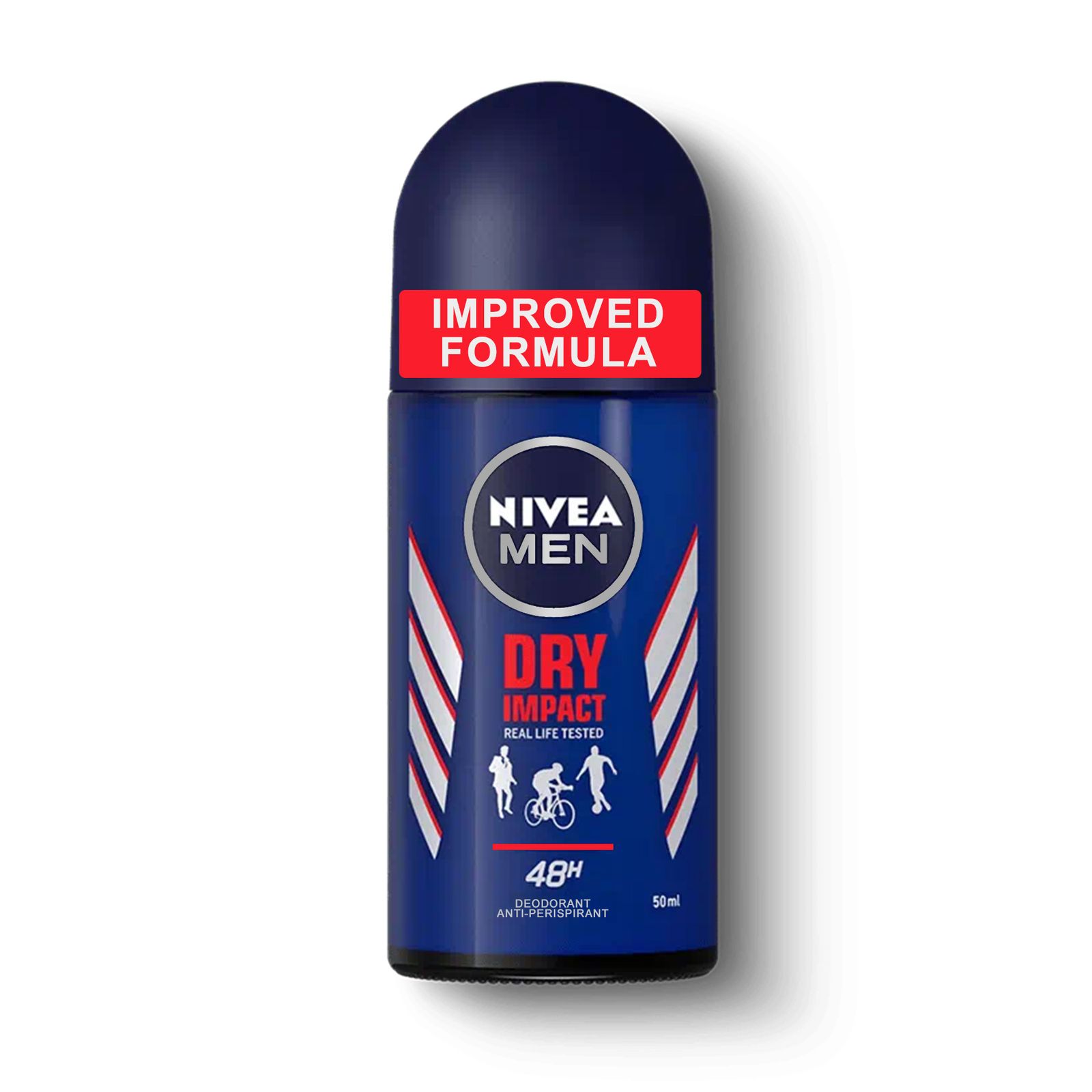 رول ضد تعریق مردانه نیوآ مدل DRY IMPACT real life حجم 50 میلی لیتر - - 4