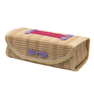 جای دستمال کاغذی مدل حصیری کد 01