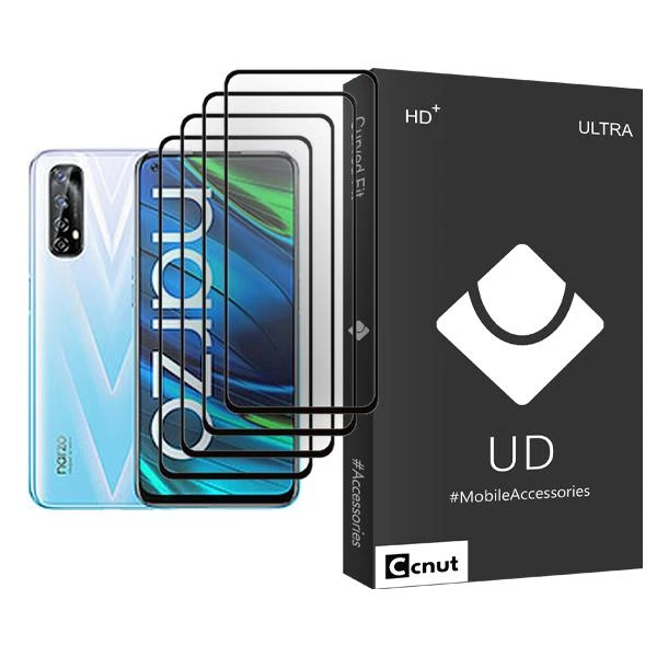 محافظ صفحه نمایش کوکونات مدل UDB Ultra MIX004 مناسب برای گوشی موبایل ریلمی Narzo 20 Pro بسته چهار عددی