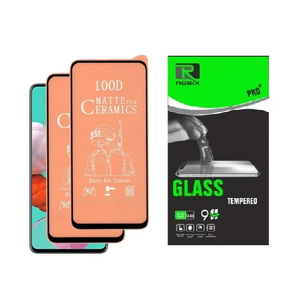 محافظ صفحه نمایش مات روبیکس مدل CR-M51 مناسب برای گوشی موبایل سامسونگ Galaxy M51 بسته دو عددی