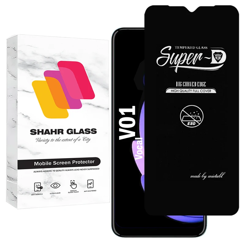 محافظ صفحه نمایش شهر گلس مدل SUPERDNSH مناسب برای گوشی موبایل وکال V01