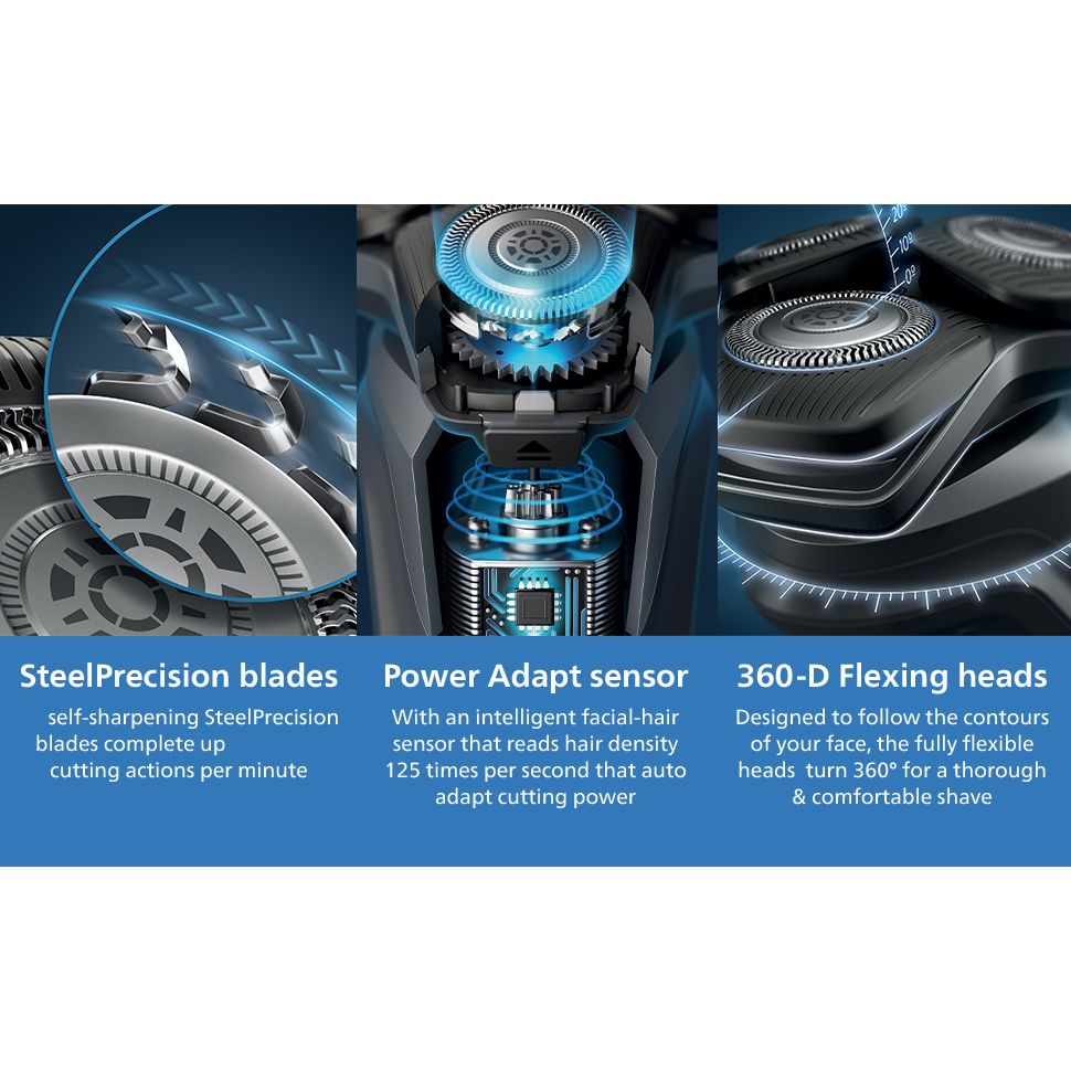 ماشین اصلاح موی صورت فیلیپس مدل S9502/83 - - 11