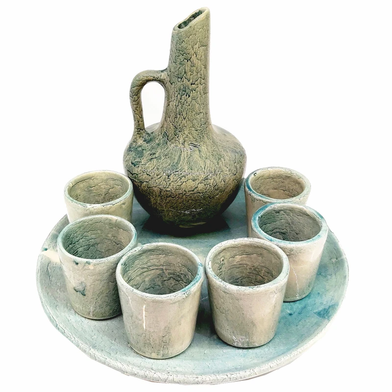 سرویس شربت خوری 8 پارچه کد 18