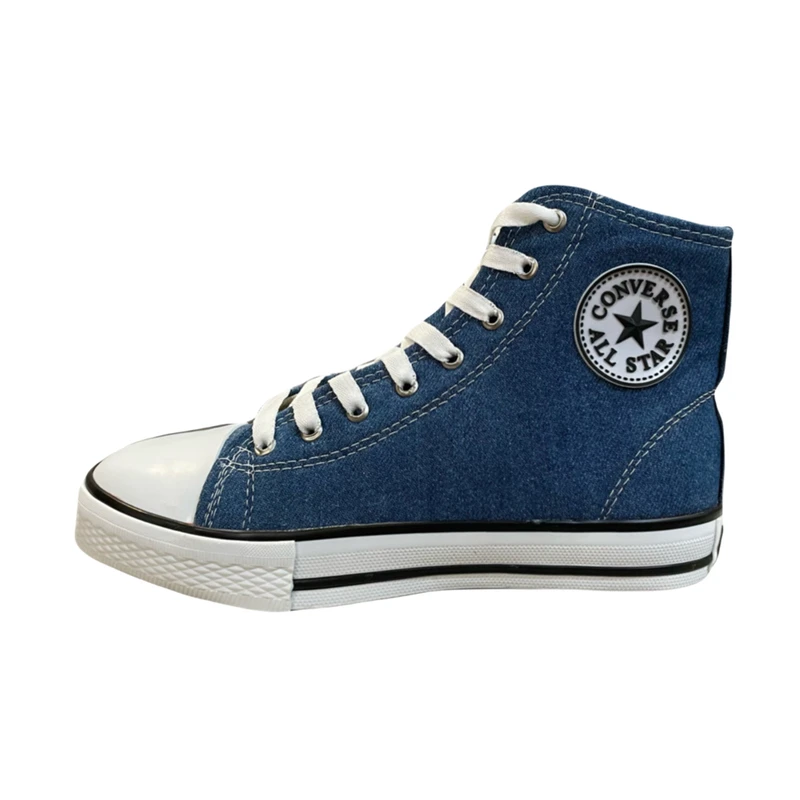 کفش روزمره زنانه مدل ساقدار جین