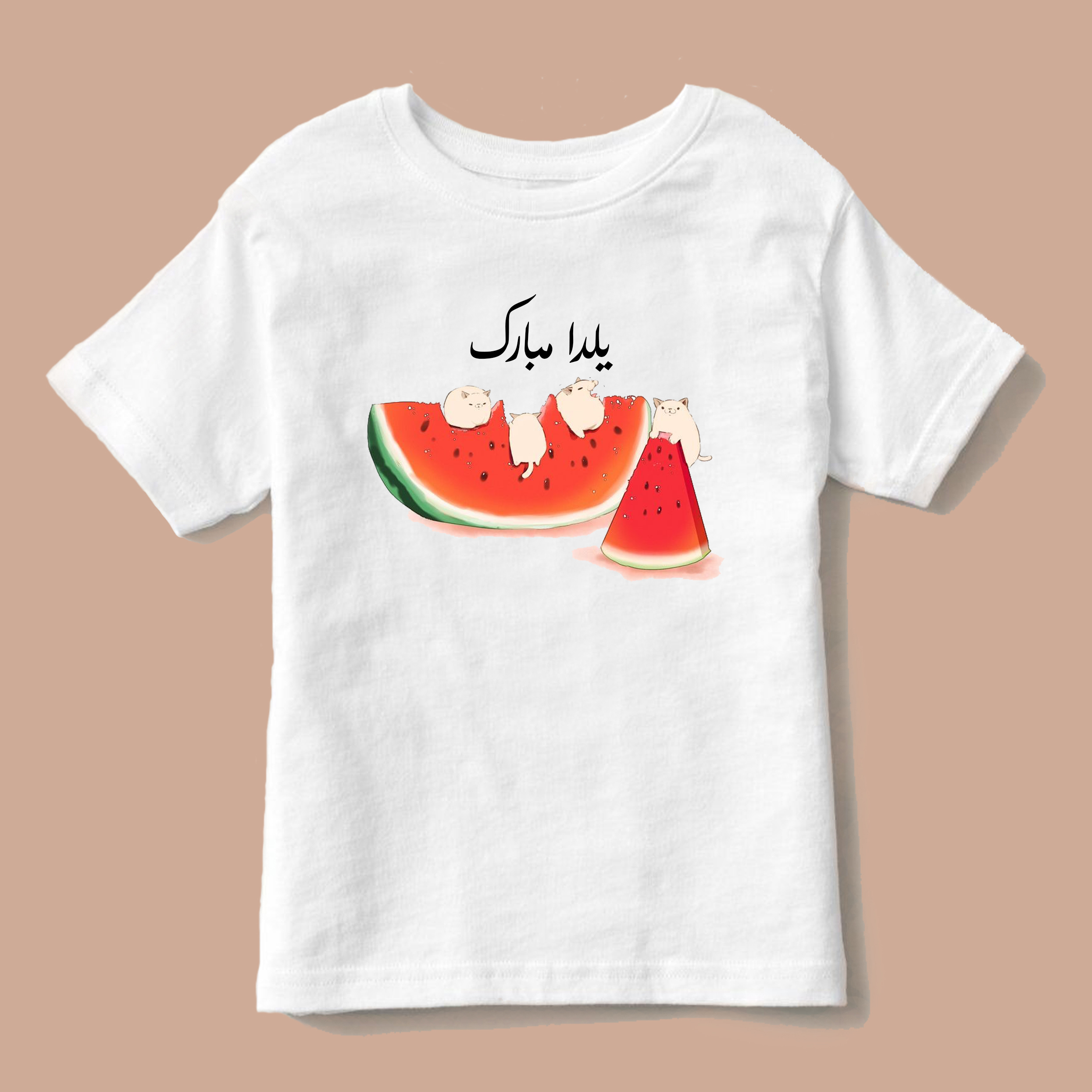 تی شرت بچگانه طرح هندوانه یلدا کد p30