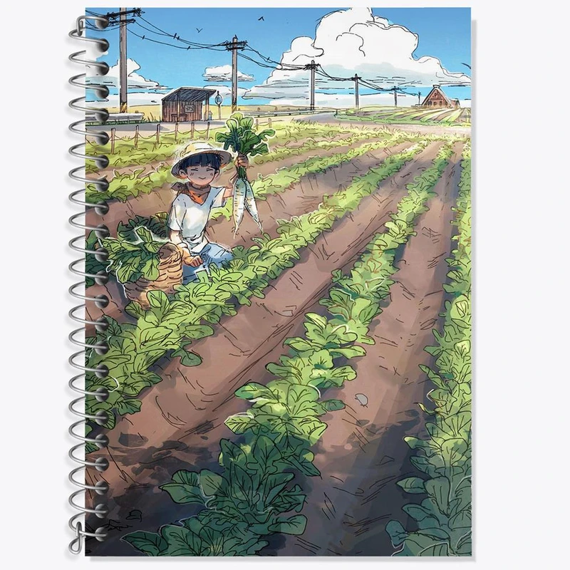 دفتر لغت 50 برگ خندالو مدل شییکو انیمه موب سایکو Mob Psycho 100 کد 24443