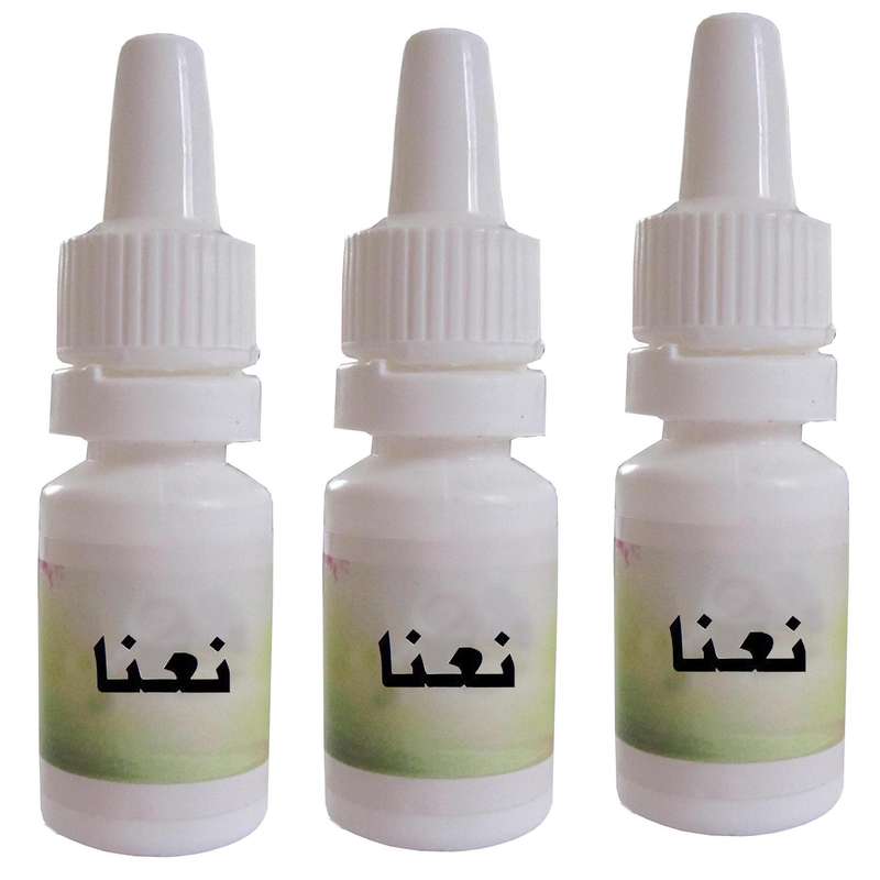 اسانس شمع مدل نعنا حجم 10 ميلي ليتر مجموعه 3 عددي