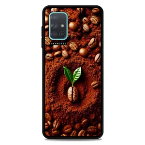 AKAM AMC-WSGA71-COFFEE-14 Cover For Samsung Galaxy A71