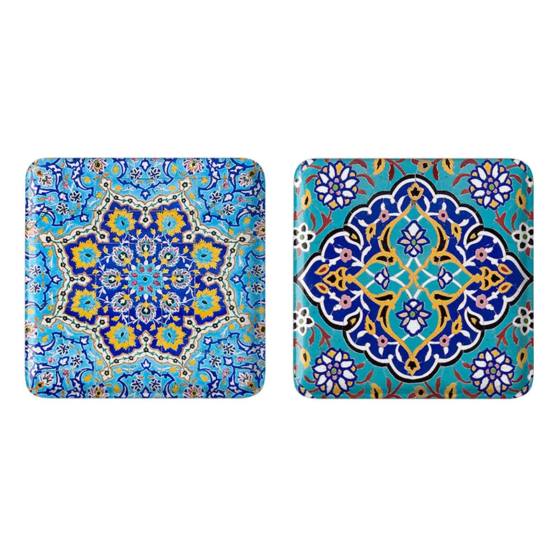 مگنت خندالو مدل کاشی کد 21582159 مجموعه 2 عددی