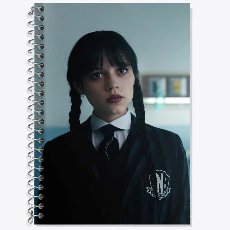 دفتر لغت 50 برگ خندالو مدل سریال ونزدی Wednesday کد 25277